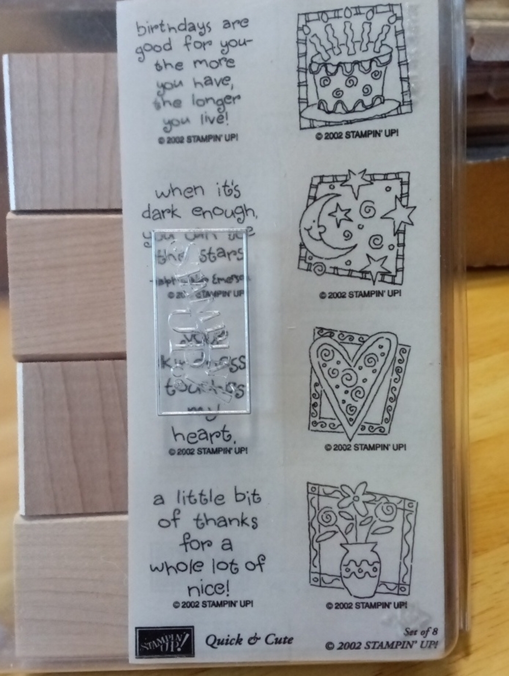 Stampin' Up! Quick & Cute Stamp Set 2002